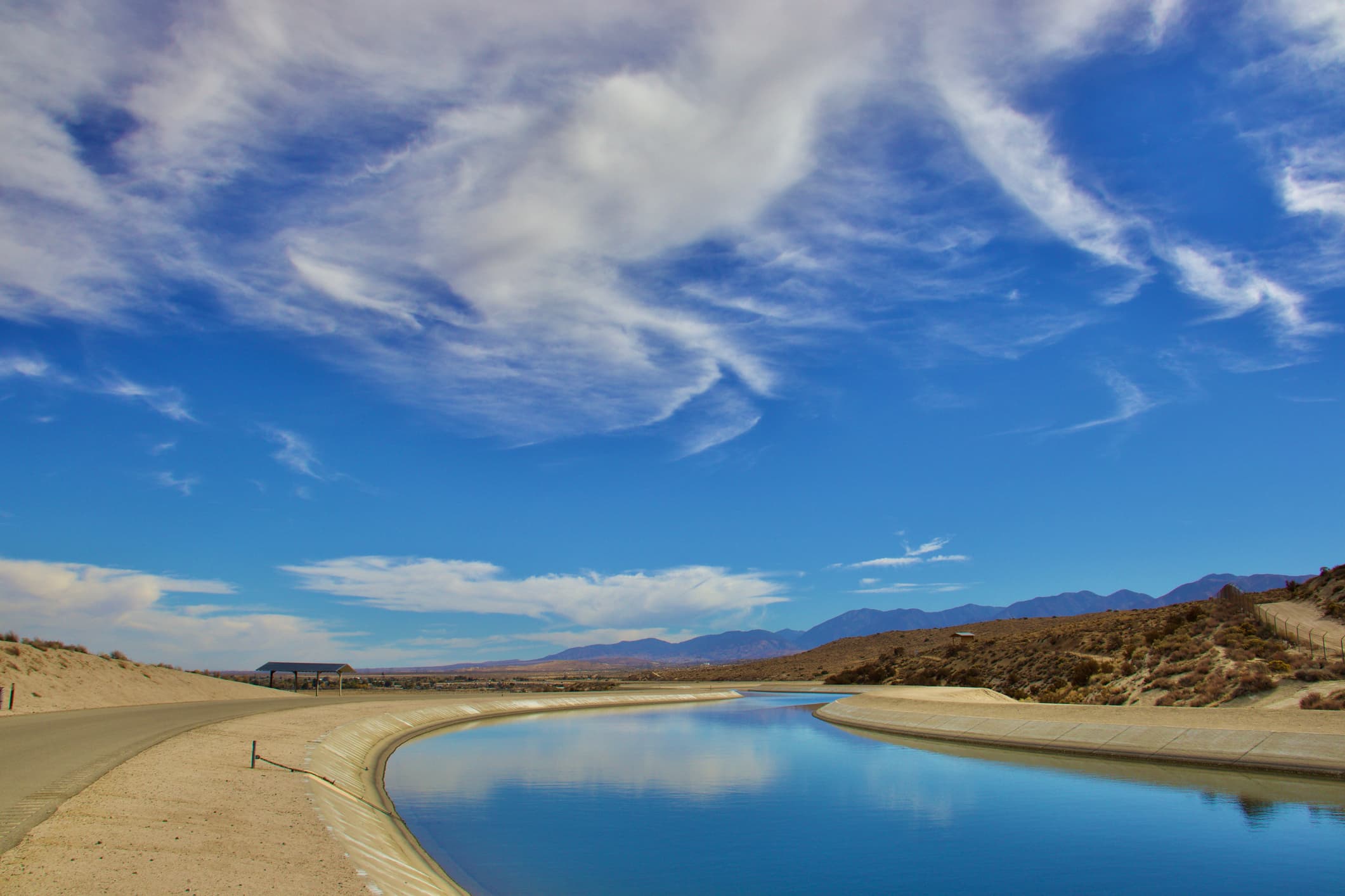 California Aqueduct trail photo 1